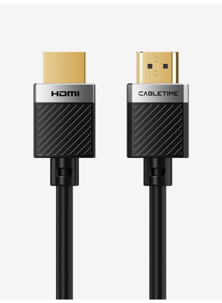 CABLETIME HDMI 2.0 CABLE 4K 60HZ HIGH SPEED 18GBPS HDR UHD VIDEO CABLE COMPATIBLE WITH TV COMPUTER LAPTOP PROJECTOR MONITOR GAMING CONSOLE PS4 PS5 XBOX BLU RAY - Image 1